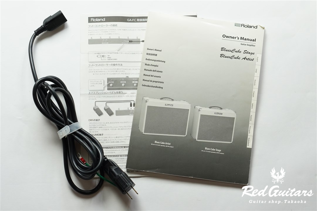 Roland Blues Cube Artist(w/Footswitch・Tone Capsule×2個セット